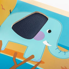 Senzorické puzzle džungľa 5