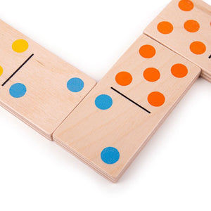 Maxi drevené domino pre deti