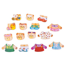 Obliekacie puzzle Medvedia rodinka 4