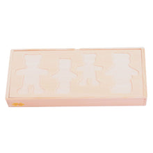 Obliekacie puzzle Medvedia rodinka 3