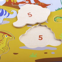 Drevené chytanie dinosaurov 4
