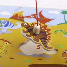 Drevené chytanie dinosaurov 2