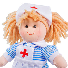 Látková bábika sestrička Nancy 28 cm 5