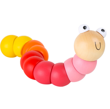 Drevená ohybná húsenica Lenka