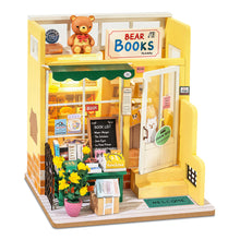 Miniatúra domčeka Medvedí kníhkupectvo
