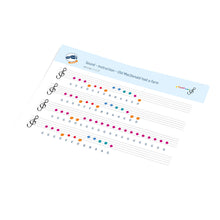 Drevený Xylofón "Melódia" Noty