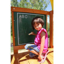 Detské ihrisko so šmykľavkou a hojdačkami