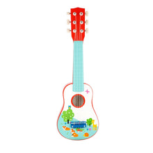 Drevená gitara ,,Lesné zvieratká"