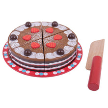 Krájacia čokoládová torta 3
