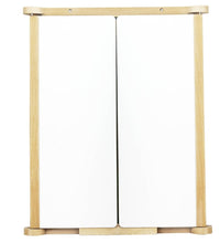 Drevená trojkrídlová obojstranná tabuľa 82x56 cm s príslušenstvom 2