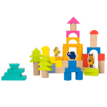 Drevené kocky Sloník