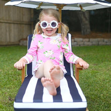 Lehátko so slnečníkom pre najmenšie deti