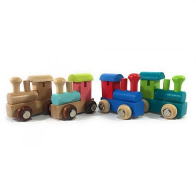 Drevená lokomotíva pre deti