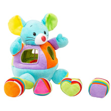 Myška Hryzka na vkladanie tvarov