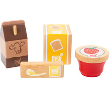 Drevený set ,,raňajky"