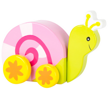 Hracia skrinka slimáčik 